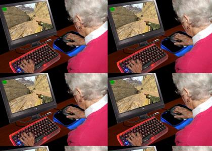 GRANDMOTHERS PLAY COUNTER-STRIKE!