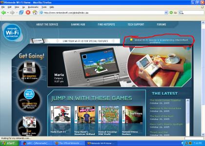 Nintendo Wifi finally started up today!