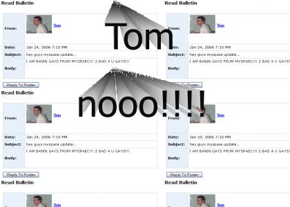 Tom bans gays from Myspace