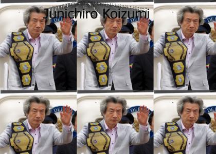 New Light Heavyweight Champion: Junichiro Koizumi