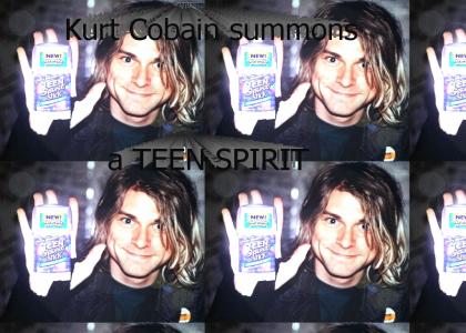 Kurt Cobain Summons a Teen Spirit