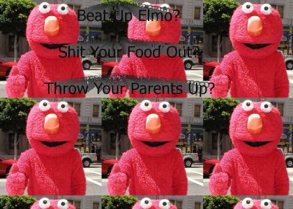 What is elmo saying?