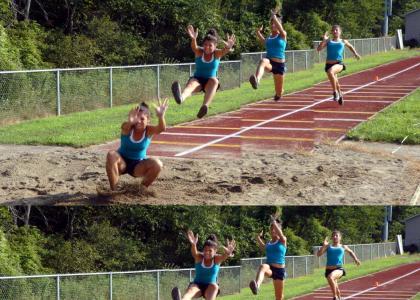 IM SO GOOD AT TRIPLE JUMPING