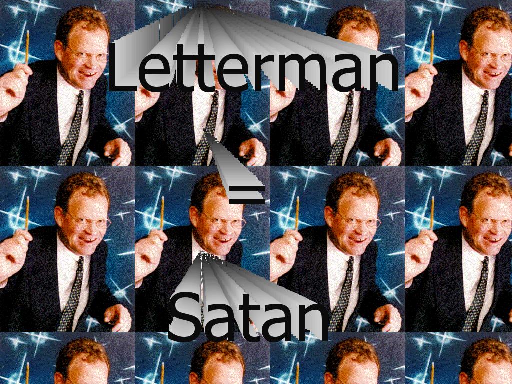 lettermanissatan