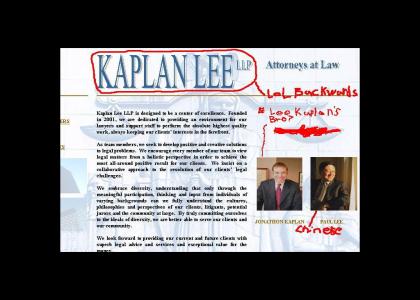 Lee Kaplan's Attorney brother?