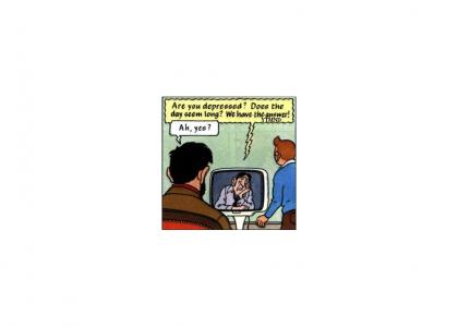 Tintin learns about YTMND