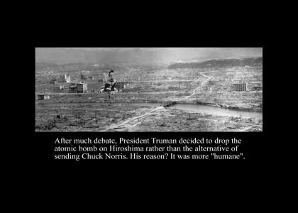Chuck Norris vs. Hiroshima