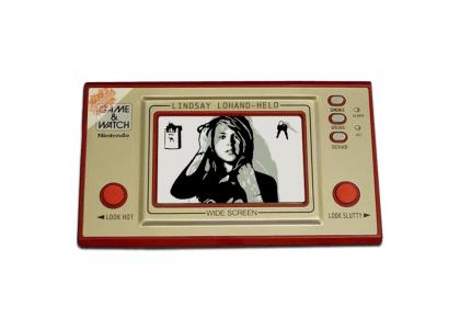 Lindsay Lohan GAME AND WATCH