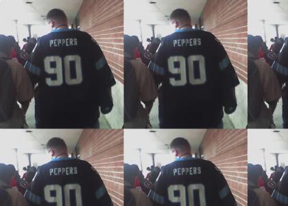 Large White Guy at my School is...PEPPERS :(