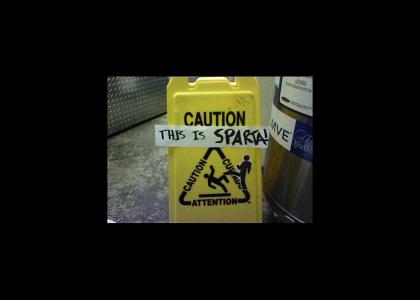 Caution This is Spartaaaaaaamadness