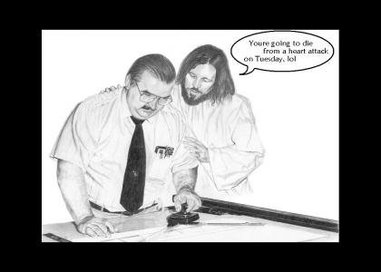 Jesus hates fat ppl, lol