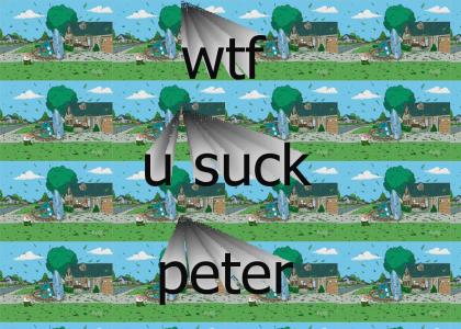 peter sucks- family guy