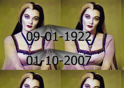 RIP Lily Munster