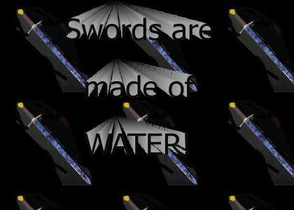 What are swords made of?