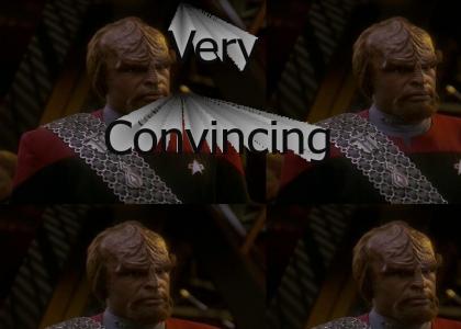 Babies Make Worf Uneasy