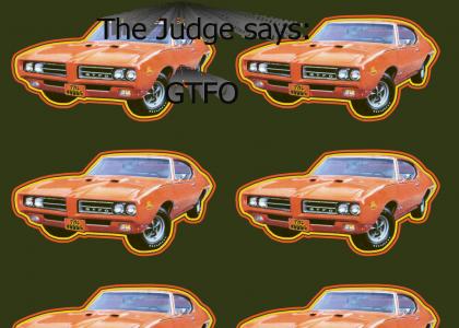 The Judge says: GTFO