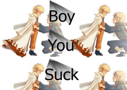 Naruto Gets some Fatherly Advice