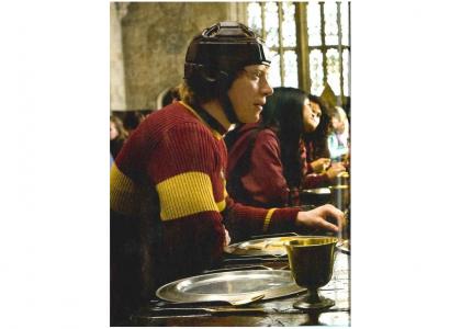 Ron has a Helmet