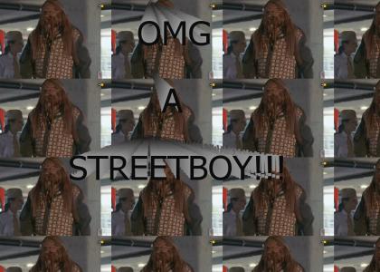 OMG it's a street boy
