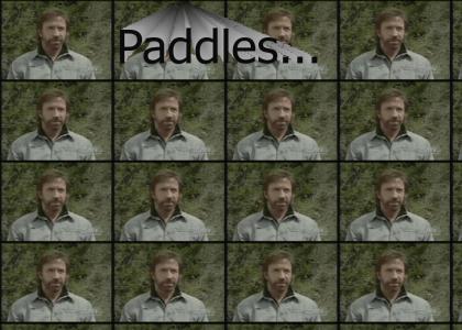 Chuck Norris' weakness