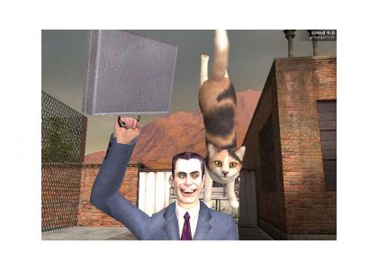 Gravity Cat finally achieves Enlightenment in Garry's Mod