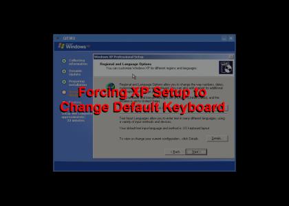 Epic Windows XP Setup Maneuver