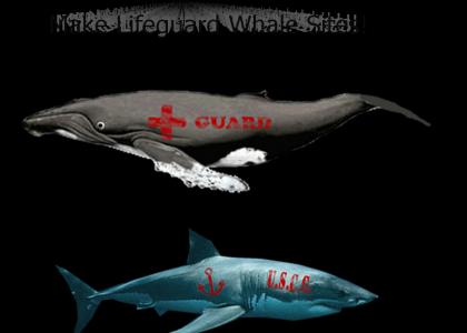 Lifeguard Whale Transparent PNG