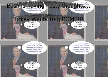 Bush and his Turkey