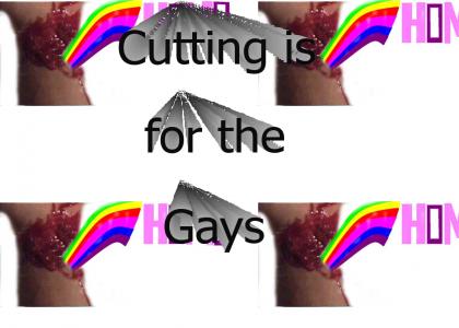 emo cutting is for the gays