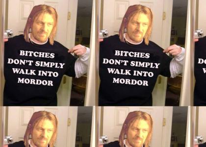 Bitches Don't Simply Walk Into Mordor