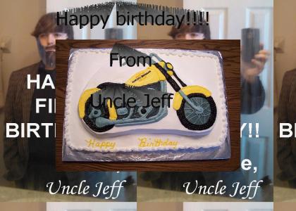 Happy Birthday from Uncle Jeff!