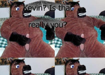 Kevin has gone to the dark side!