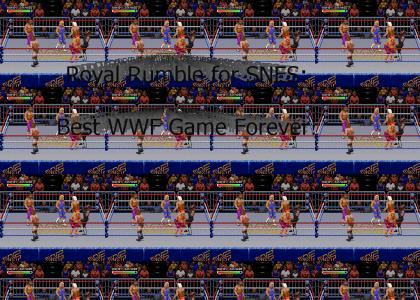 Long Live Royal Rumble for SNES!