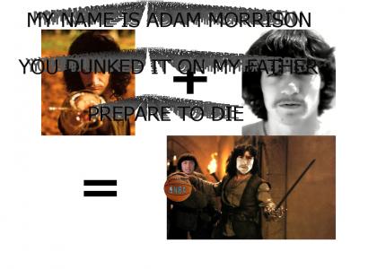 My name is... Adam Morrison