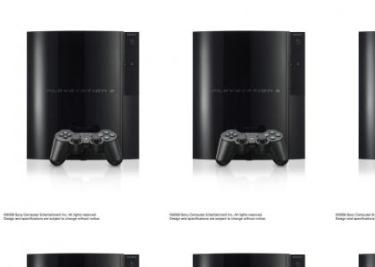 PS3 is black y'all!