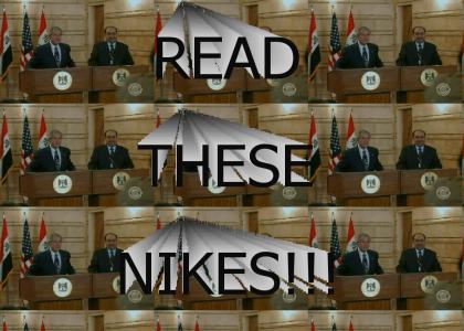 Bush - Read These Nikes