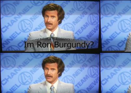Anchorman: Im Ron Burgundy?