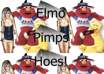 Elmo Pimps Hoes!
