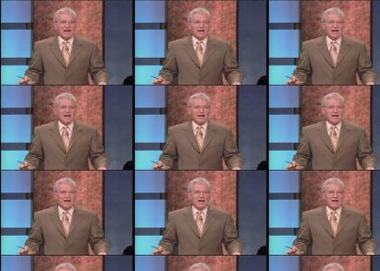 Alex Trebek Gets the Scare of his Life.