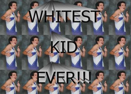 Whitest kid ever!
