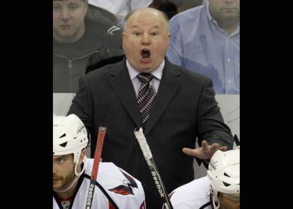 Bruce Boudreau belts out a FACEMELTER!