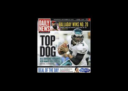 Mike Vick is the Dog Now Man