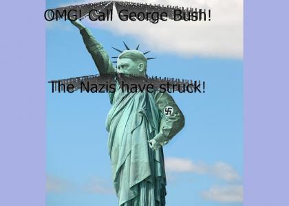 OMG Secrect NAZI Statue!