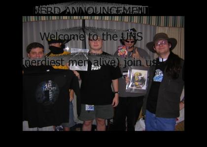 NERD ANNOUNCEMENT