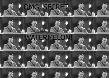 Hitler Eats A Frikkin Watermelon! (new familiar sound)