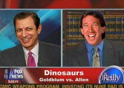 Jeff Goldblum and Tim Allen Existential Debate