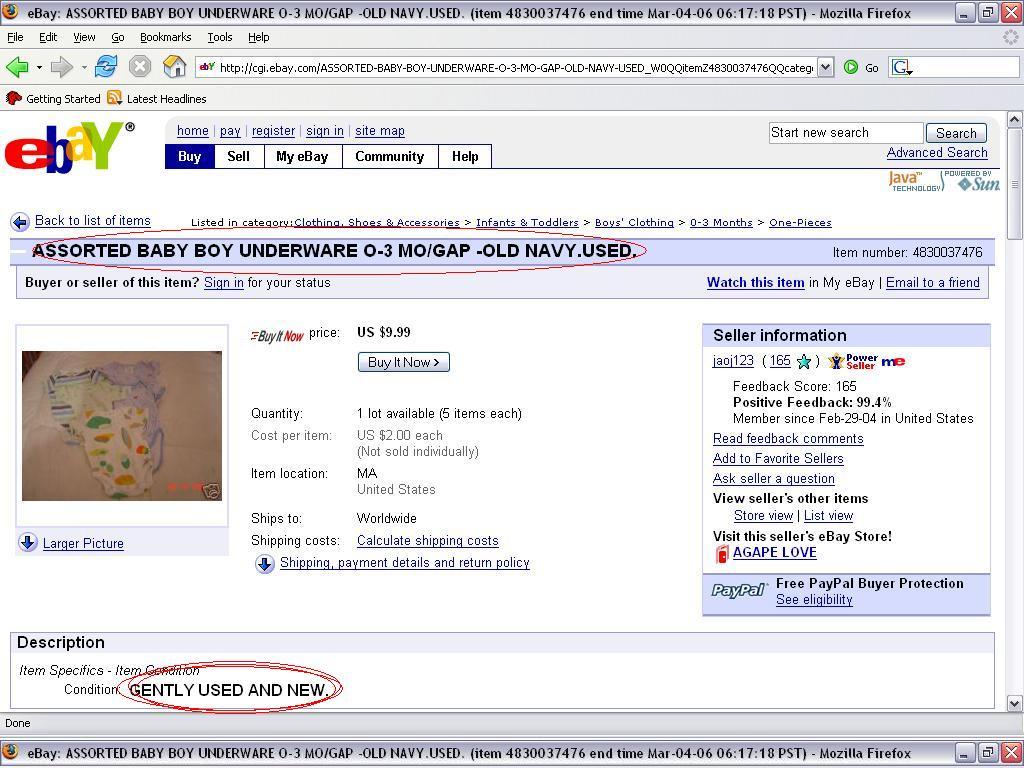 ebayusedbabyunderware