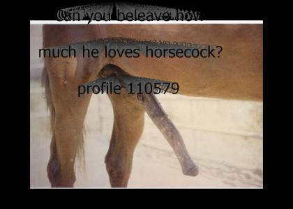 MORE Horse Cock For backpackboy