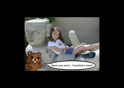 What a hottie... (updated with Pedobear!)