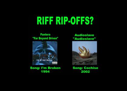 Riff Rip-Offs Vol 30 (Pantera, Audioslave)